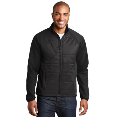 Port Authority Hybrid Soft Shell Jacket J787 Hybrid Soft Shell Jacket Thumbnail