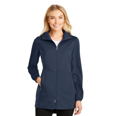 Port Authority Women's Active Hooded Soft Shell Jacket L719 Women's Active Hooded Soft Shell Jacket Thumbnail