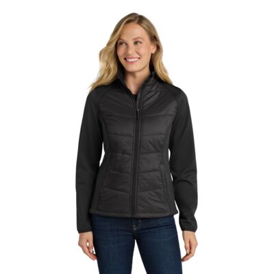 Port Authority Women's Hybrid Soft Shell Jacket L787 Women's Hybrid Soft Shell Jacket Thumbnail