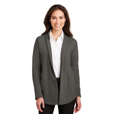Port Authority Women's Interlock Cardigan L807 Women's Interlock Cardigan Thumbnail
