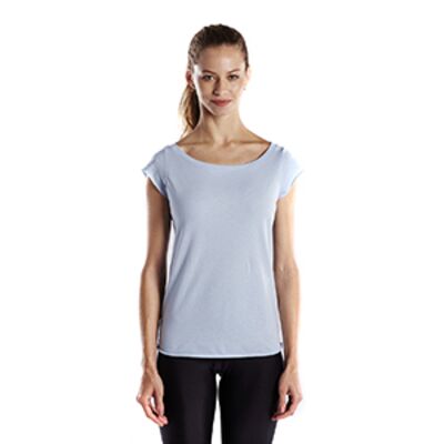 US Blanks Ladies' 3.8 oz. Cap Sleeve Raw Edge Open Neck US180 Ladies' 3.8 oz. Cap Sleeve Raw Edge Open Neck Thumbnail