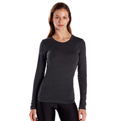 US Blanks Ladies' 4.3 oz. Long-Sleeve Crewneck US190 Ladies' 4.3 oz. Long-Sleeve Crewneck Thumbnail