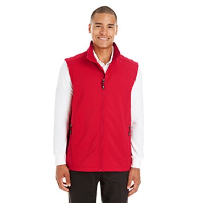 Core 365 Men's Cruise Two-Layer Fleece Bonded Soft Shell Vest CE701 Men's Cruise Two-Layer Fleece Bonded Soft Shell Vest Thumbnail