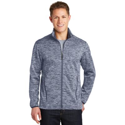 Sport Tek PosiCharge ® Electric Heather Soft Shell Jacket JST30 PosiCharge ® Electric Heather Soft Shell Jacket Thumbnail