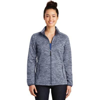 Sport Tek Women's PosiCharge ® Electric Heather Soft Shell Jacket LST30 Women's PosiCharge ® Electric Heather Soft Shell Jacket Thumbnail