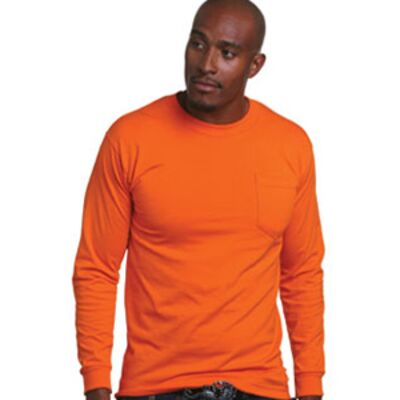 Bayside Adult USA Made Long-Sleeve T-Shirt with Pocket BA1730 Adult USA Made Long-Sleeve T-Shirt with Pocket Thumbnail