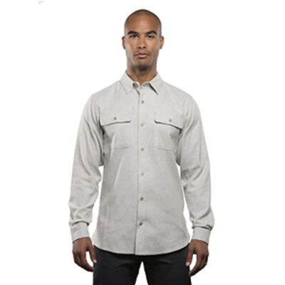 Burnside Men's Solid Flannel Shirt BU8200 Men's Solid Flannel Shirt Thumbnail