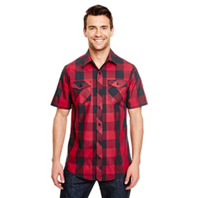 Burnside Men's Buffalo Plaid Woven Shirt B9203 Men's Buffalo Plaid Woven Shirt Thumbnail