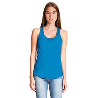 Ladies' Gathered Racerback Tank Thumbnail
