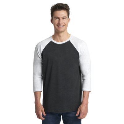 Next Level Apparel Unisex Triblend Three-Quarter Sleeve Raglan 6051 Unisex Triblend Three-Quarter Sleeve Raglan Thumbnail