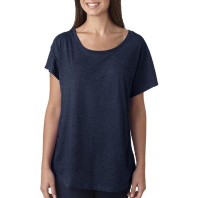 Next Level Apparel Ladies' Triblend Dolman T-Shirt 6760 Ladies' Triblend Dolman T-Shirt Thumbnail