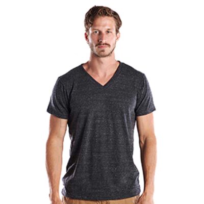 Men's USA Made Triblend V-Neck T-Shirt Thumbnail