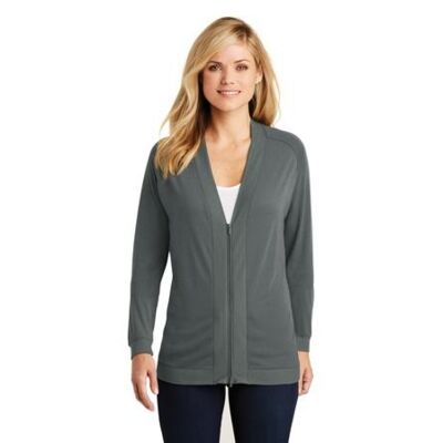 Port Authority Ladies Concept Bomber Cardigan LK5431 Ladies Concept Bomber Cardigan Thumbnail