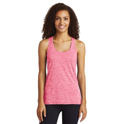 Sport Tek Women's PosiCharge ® Electric Heather Racerback Tank LST396 Women's PosiCharge ® Electric Heather Racerback Tank Thumbnail