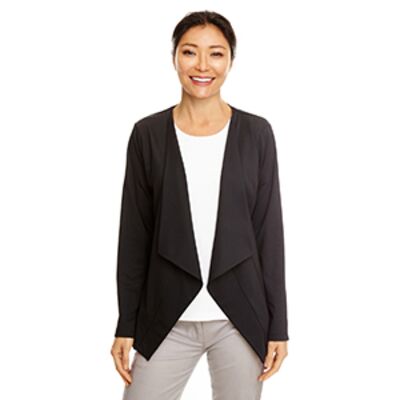 Ladies' Perfect Fit™ Draped Open Blazer Thumbnail