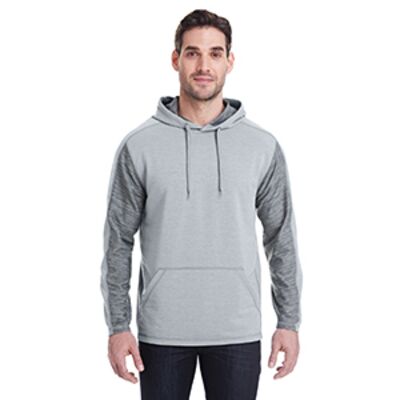 J. America Adult Omega Stretch Hooded Sweatshirt JA8435 Adult Omega Stretch Hooded Sweatshirt Thumbnail