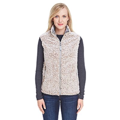 J. America Ladies' Epic Sherpa Vest JA8456 Ladies' Epic Sherpa Vest Thumbnail
