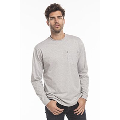 Men's USA Made Flame Resistant Long-Sleeve Pocket T-Shirt Thumbnail