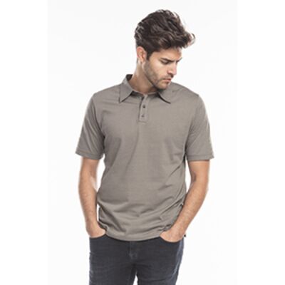 Men's USA Made Jersey Interlock Polo Shirt Thumbnail