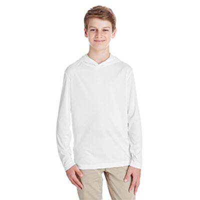 Team 365 Youth Zone Performance Hooded T-Shirt TT41Y Youth Zone Performance Hooded T-Shirt Thumbnail