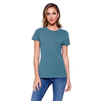StarTee Ladies' CVC Crew Neck T-shirt ST1410 Ladies' CVC Crew Neck T-shirt Thumbnail