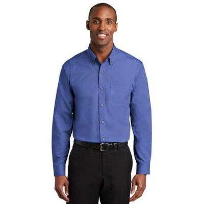 Red House Tall Nailhead Non Iron Shirt TLRH370 Tall Nailhead Non Iron Shirt Thumbnail