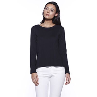 StarTee Ladies' CVC High Low Long-Sleeve T-Shirt ST1471 Ladies' CVC High Low Long-Sleeve T-Shirt Thumbnail