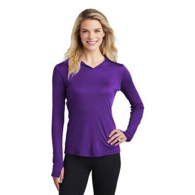 Sport Tek Women's PosiCharge ® Competitor Hooded Pullover LST358 Women's PosiCharge ® Competitor Hooded Pullover Thumbnail