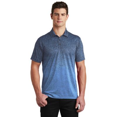 Sport Tek Ombre Heather Polo ST671 Ombre Heather Polo Thumbnail