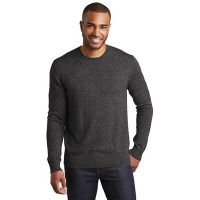 Port Authority Marled Crew Sweater SW417 Marled Crew Sweater Thumbnail