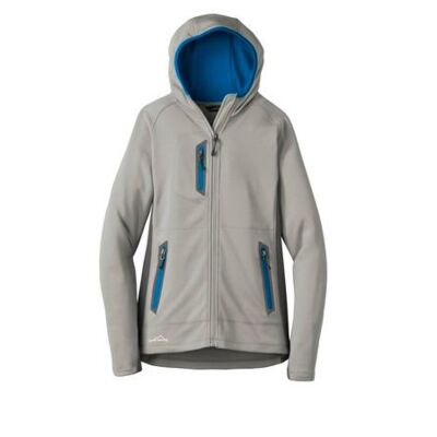 Ladies Sport Hooded Full Zip Fleece Jacket Thumbnail