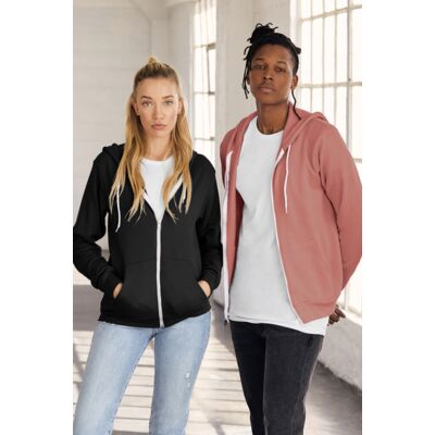 Unisex Sponge Fleece Full Zip Hoodie Thumbnail