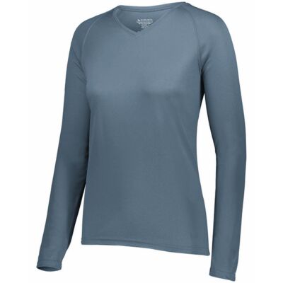 Augusta Sportswear Ladies' Attain Wicking Long-Sleeve T-Shirt 2797 Ladies' Attain Wicking Long-Sleeve T-Shirt Thumbnail