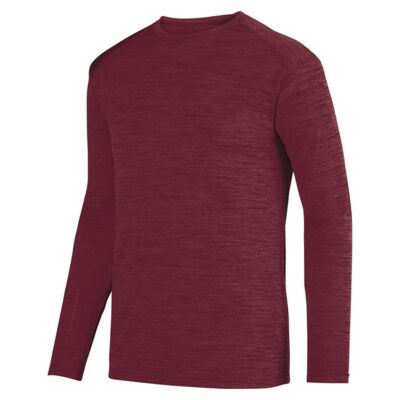 Augusta Sportswear Adult Shadow Tonal Heather Long-Sleeve Training T-Shirt 2903 Adult Shadow Tonal Heather Long-Sleeve Training T-Shirt Thumbnail