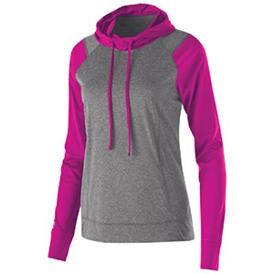 Ladies' Dry-Excel™ Echo Performance Polyester Knit Training Hoodie Thumbnail