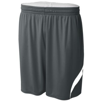 A4 Youth Performance Double/Double Reversible Basketball Short NB5364 Youth Performance Double/Double Reversible Basketball Short Thumbnail