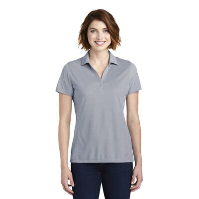 Port Authority Women's Poly Oxford Pique Polo LK582 Women's Poly Oxford Pique Polo Thumbnail