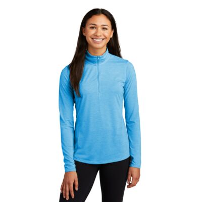 Sport Tek Women's PosiCharge ® Tri Blend Wicking 1/4 Zip Pullover LST407 Women's PosiCharge ® Tri Blend Wicking 1/4 Zip Pullover Thumbnail