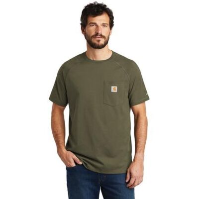 Carhartt Force ® Cotton Delmont Short Sleeve T Shirt CT100410 Force ® Cotton Delmont Short Sleeve T Shirt Thumbnail