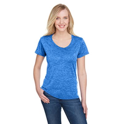 Ladies' Tonal Space-Dye T-Shirt Thumbnail
