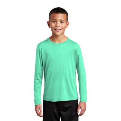 Sport Tek Youth Posi UV ® Pro Long Sleeve Tee YST420LS Youth Posi UV ® Pro Long Sleeve Tee Thumbnail