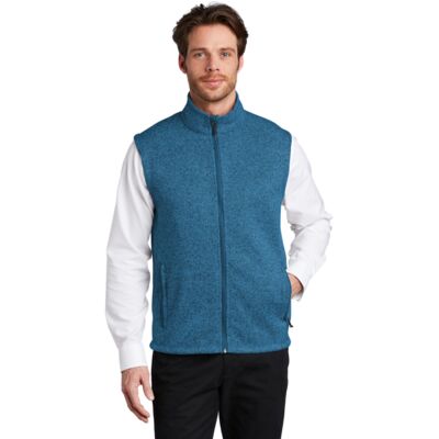 Port Authority Sweater Fleece Vest F236 Sweater Fleece Vest Thumbnail