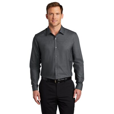 Port Authority Pincheck Easy Care Shirt W645 Pincheck Easy Care Shirt Thumbnail
