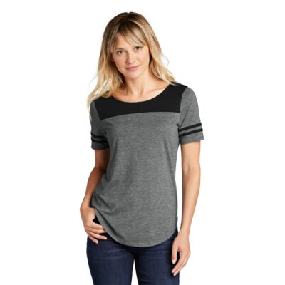 Sport Tek Women's PosiCharge ® Tri Blend Wicking Fan Tee LST403 Women's PosiCharge ® Tri Blend Wicking Fan Tee Thumbnail