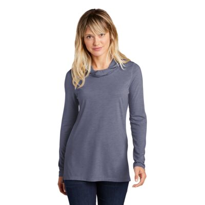 Sport Tek Women's PosiCharge ® Tri Blend Wicking Long Sleeve Hoodie LST406 Women's PosiCharge ® Tri Blend Wicking Long Sleeve Hoodie Thumbnail