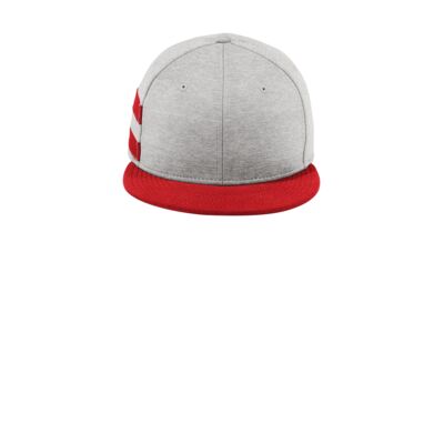 New Era Shadow Heather Striped Flat Bill Snapback Cap NE408 Shadow Heather Striped Flat Bill Snapback Cap Thumbnail