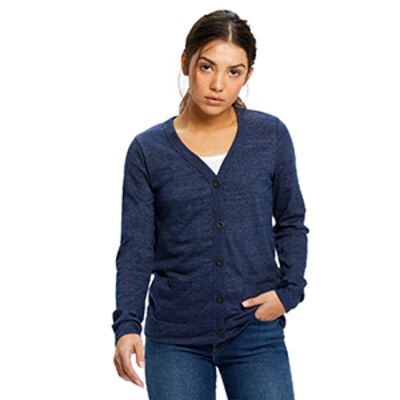 Ladies' USA Made Long-Sleeve Cardigan Thumbnail