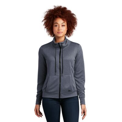 New Era Women's Performance Terry Full Zip Cowl LNEA530 Women's Performance Terry Full Zip Cowl Thumbnail