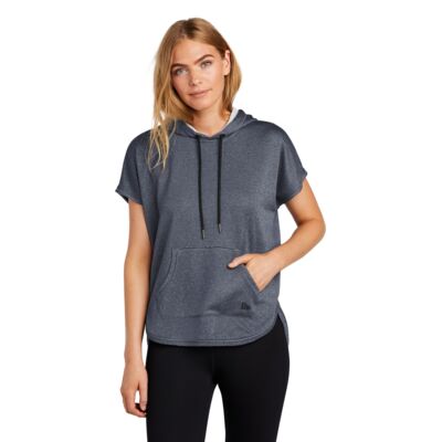 New Era Women's Performance Terry Short Sleeve Hoodie LNEA533 Women's Performance Terry Short Sleeve Hoodie Thumbnail