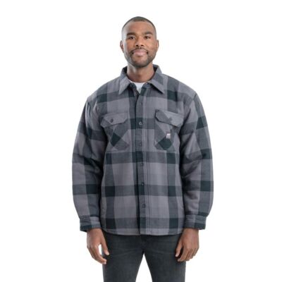 Berne Apparel Men's Timber Flannel Shirt Jacket SH69 Men's Timber Flannel Shirt Jacket Thumbnail